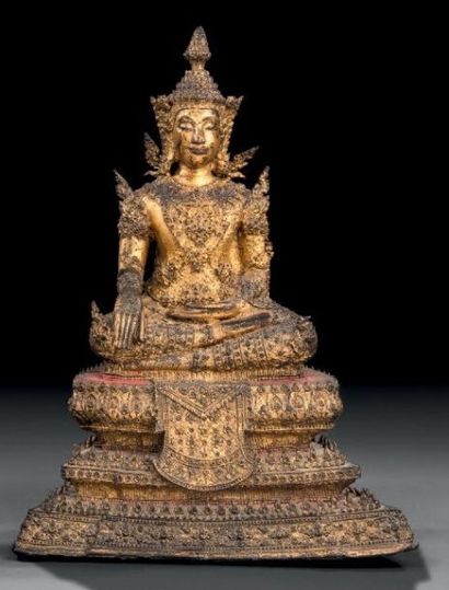 STATUETTE DE BOUDDHA Thaïlande, école de...