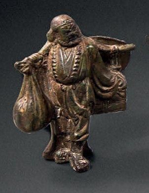 STATUETTE DE SHA CENG DEBOUT Chine - Epoque...