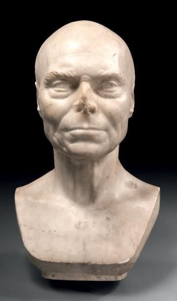 PORTRAIT D'HOMME LES TRAITS MARQUÉS D'APRÈS...
