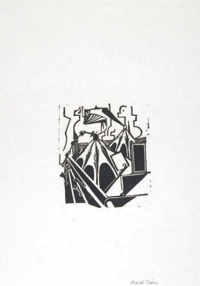 JANCO Marcel
8 GRAVURES SUR BOIS PAR M. JANCO...