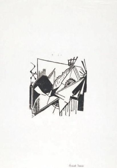 JANCO Marcel
8 GRAVURES SUR BOIS PAR M. JANCO...