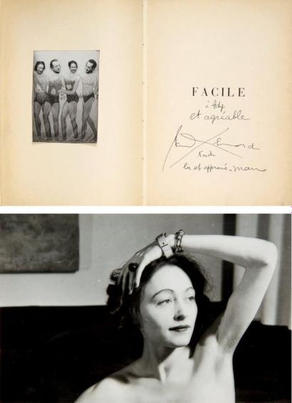 ELUARD Paul
MAN RAY. FACILE. Paris, G.L.M.,...