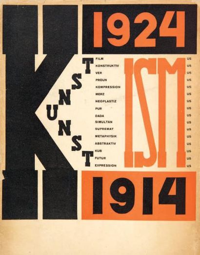 [AVANT-GARDE INTERNATIONALE]. LISSITZKY El....