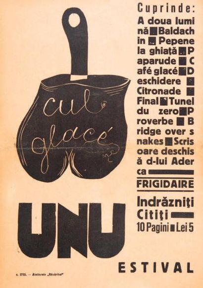 [BRAUNER Victor]
CUL GLACÉ. UNU ESTIVAL....