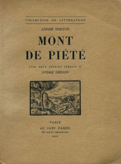 BRETON André
MONT DE PIÉTÉ. Avec deux dessins...