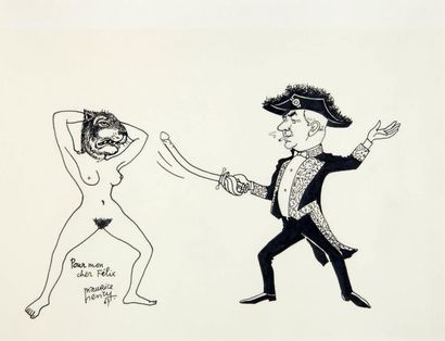 HENRY Maurice
POUR MON CHER FÉLIX. DESSIN...