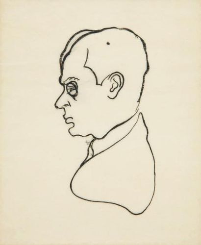 HUGO Valentine
PORTRAIT DE TRISTAN TZARA....