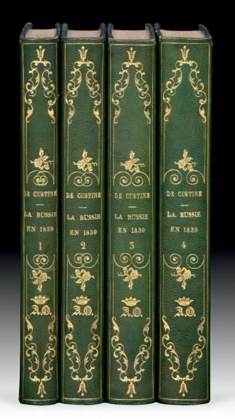 CUSTINE (Astolphe de)
La Russie en 1839....