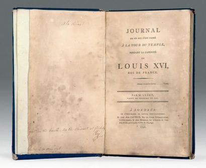 CLÉRY (Jean-Baptiste)
Journal de ce qui s'est...