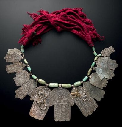 EXCEPTIONNEL COLLIER DE KHAMSA Tafilalet...