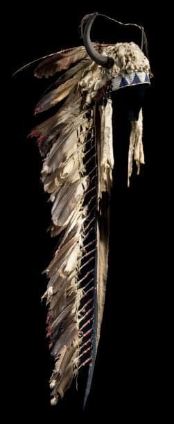 COIFFE Indiens Nez-Percé, Plaines, Etats-Unis...