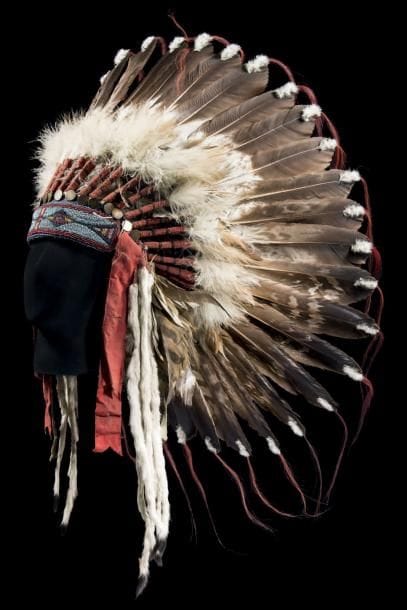 COIFFE Indiens Nez-Percé, Plaines, Etats-...
