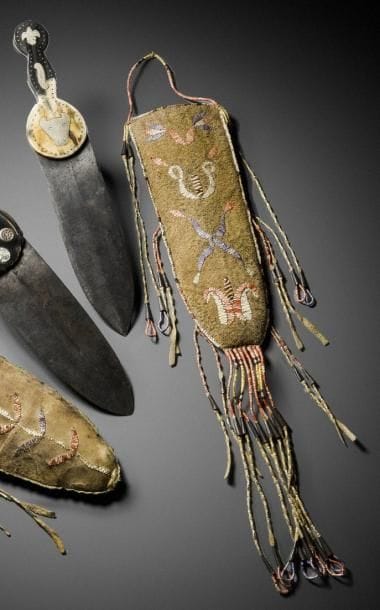 DAGUE CREE BLACKFOOT (?) Etats-Unis Fin du...