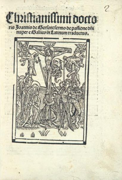 GERSON (Johannes)
Christianissimi doctoris...