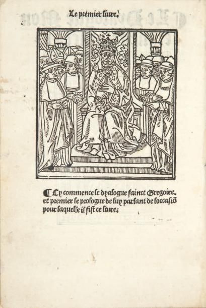 GRÉGOIRE Ier, dit Le Grand (Saint)
Le Dyalogue...