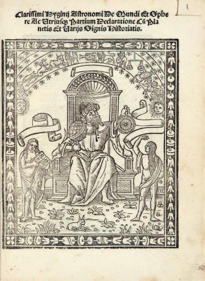 HYGINUS (Caius Julius)
Astronomi De Mundi...
