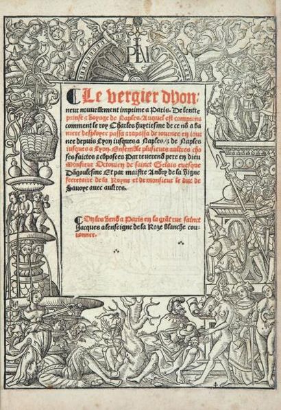 LA VIGNE (André de) et Octavien de SAINT-GELAIS
Le...