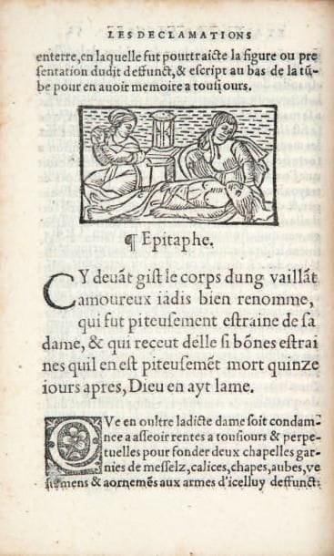 MARTIAL D'AUVERGNE
Les declamations, procedeures...
