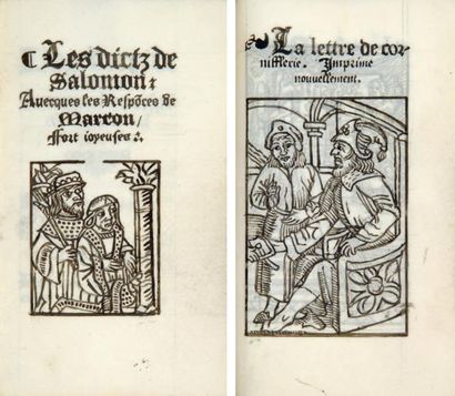 RECUEIL DE PIÈCES FACÉTIEUSES et autres pièces....