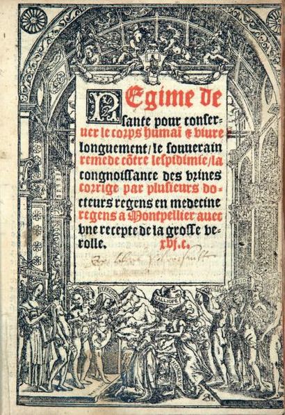 REGIME DE SANTE pour conserver le corps humai...