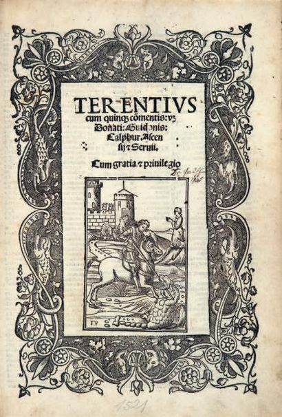 TERENCE
Terentius cum quinq[uem] comentis:...
