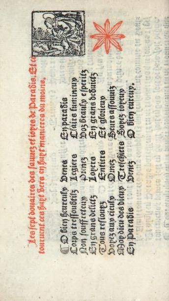 [TIGNONVILLE (Guillaume de)]
La forest, et...