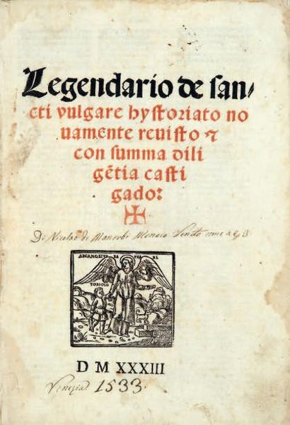 VORAGINE (Jacques de)
Legendario de sancti...