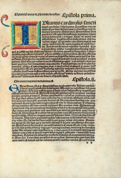 PICCOLOMINI (Enea Silvio)
[Epistolae familiares]....
