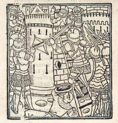 BOCCACE (Jean)
(B)ocace des nobles maleureux....