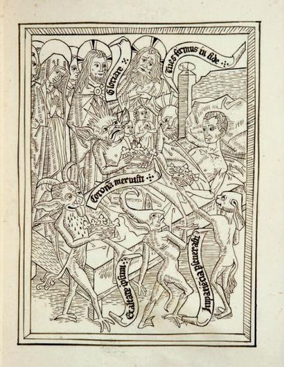 ARS MORIENDI. S.l.n.d. [Paris, milieu du...