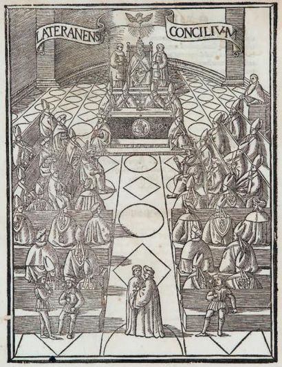 [CONCILE DU LATRAN]. Sa. Lateranen. Concilium...