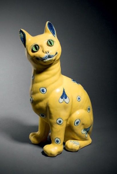 Émile GALLÉ (1846-1904)

Chat en céramique...