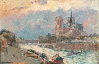 ALBERT LEBOURG (1849-1928)

Notre-Dame vue...