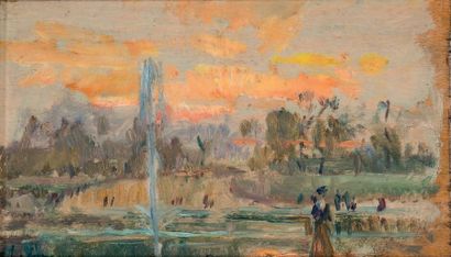 ALBERT LEBOURG (1849-1928)

Les Tuileries
Huile...