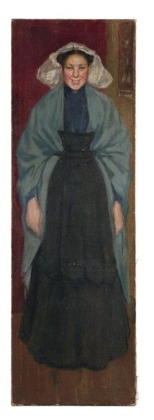 JOHN RECKNAGEL (1870-1940)

Portrait de bretonne
Huile...