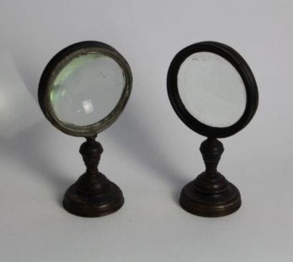 Deux instruments d'optique
Fin du XIXe siècle
24x9x9...