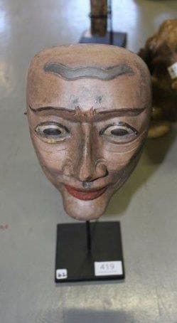 Indonésie, Bali

Deux masques en bois à traces...
