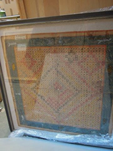 Peinture sur papier, représentation cosmique
Inde...