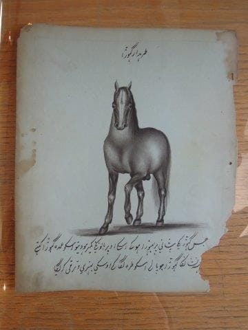 Ensemble de six dessins représentant des...