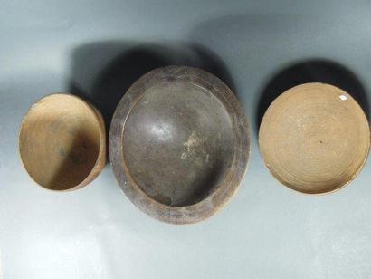 Lot de trois coupes
Touareg, Niger
Bois,...