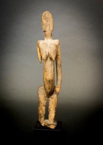 Statue Dogon, Mali
Bois à patine érodée,...
