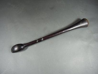 Pilon Dan (?), Côte d'Ivoire
Bois dur à patine...