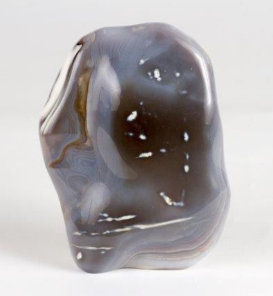 Lot de 4 Agates et Jaspe polis