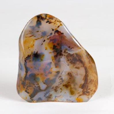 Lot de 4 Agates et Jaspe polis
