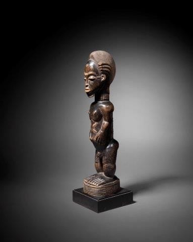 STATUE BAOULÉ BLOLO-BIAN, CÔTE D'IVOIRE Bois...