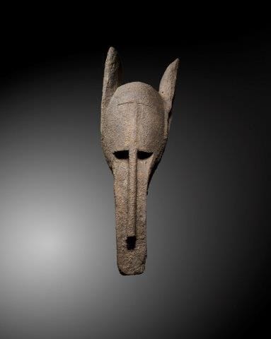 MASQUE DE LA SOCIÉTÉ KONO, BAMANA, MALI Bois...
