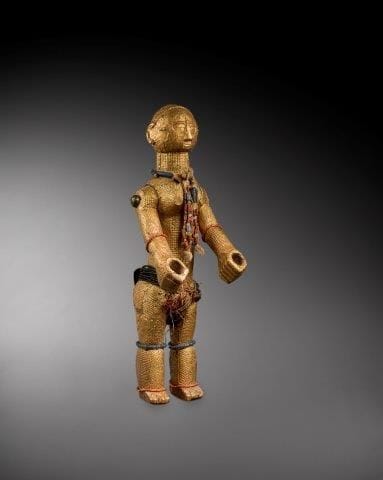 IMPORTANTE STATUE, AKYE, CÔTE D’IVOIRE
Bois...