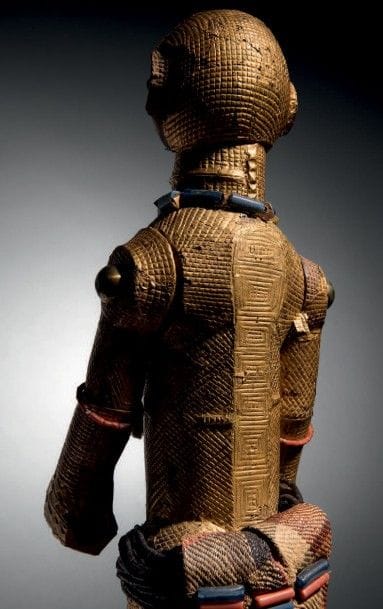 IMPORTANTE STATUE, AKYE, CÔTE D’IVOIRE
Bois...