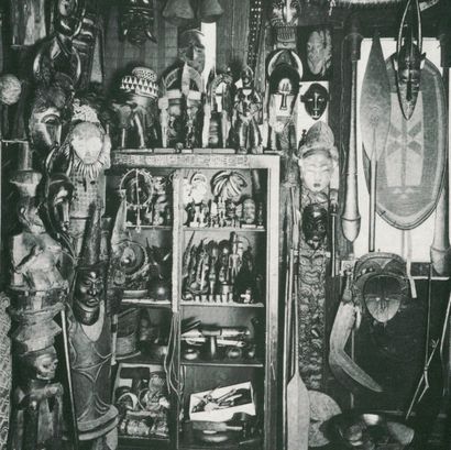 MASQUE DAN, BU GLÉ, CÔTE D'IVOIRE Bois dur...