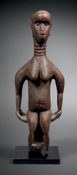 STATUE D'AUTEL BIDJOGO, ILES BISSAGOS, GUINÉE...